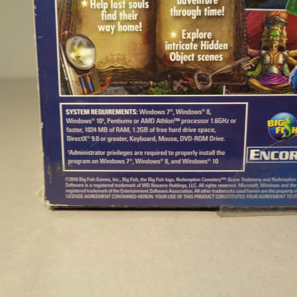 REDEMPTION CEMETERY / 2 Game Pack New PC DVD-ROM Video Game